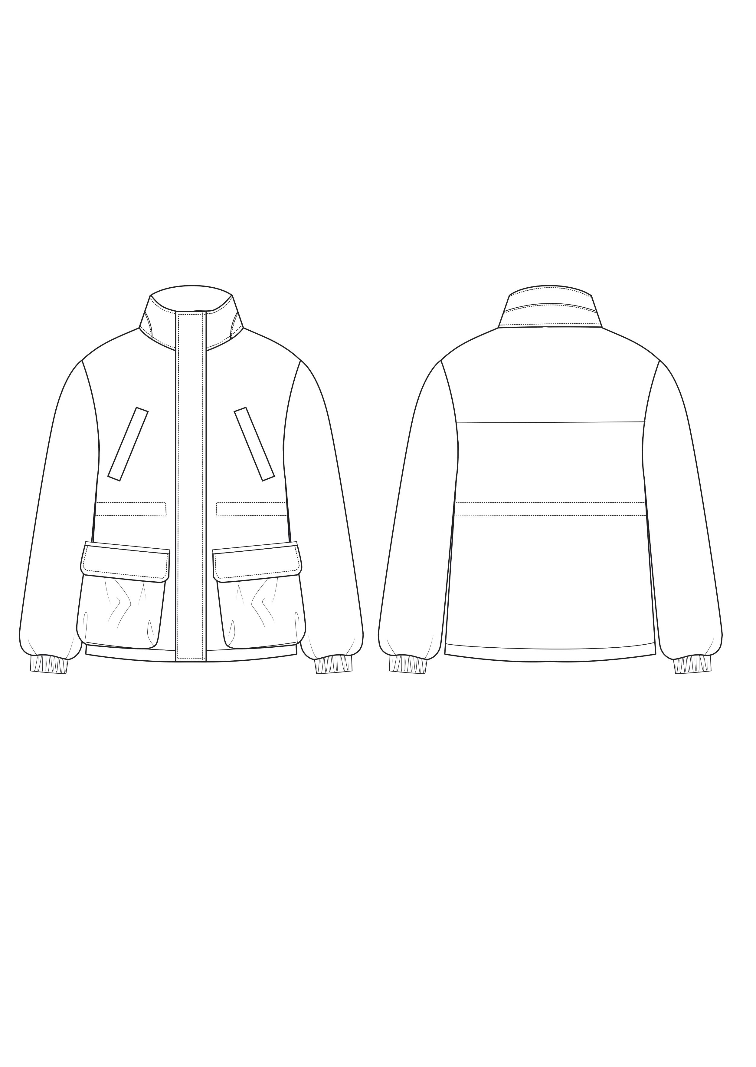 定制通勤插袋立领夹克工费完整请来来料加拍夹克