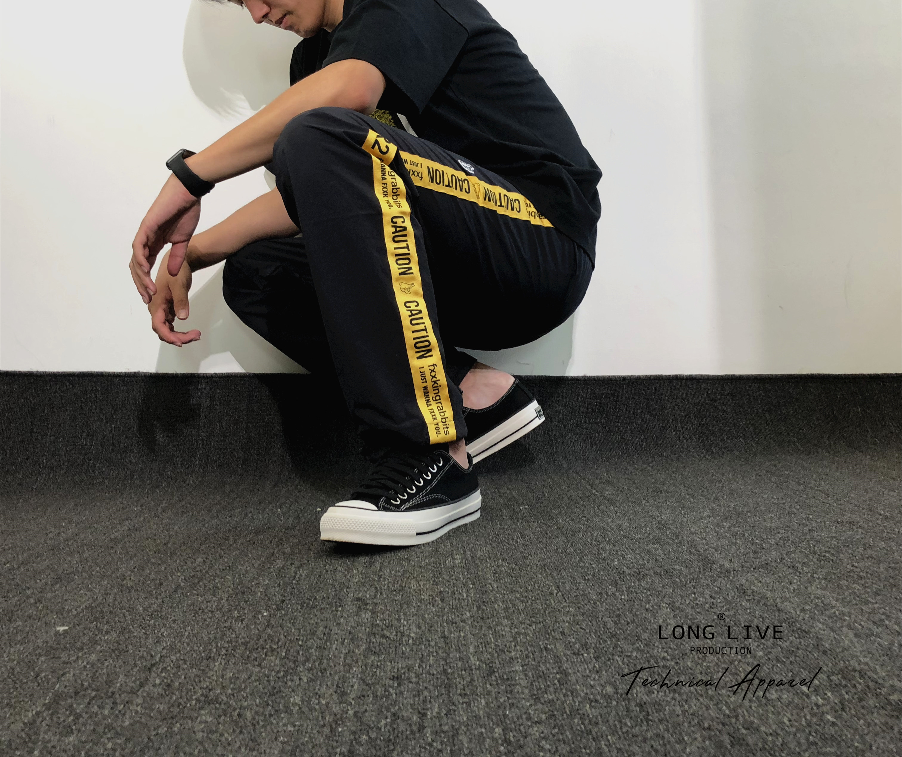 折扣 FR2 Line Nylon Pants 条纹串标 束脚防水休闲运动长裤 18SS|msdalam kategori Pakaian Lelaki, seluar santai - dari Buy2taobao.com untuk memberikan perkhidmatan ejen Taobao profesional membeli
