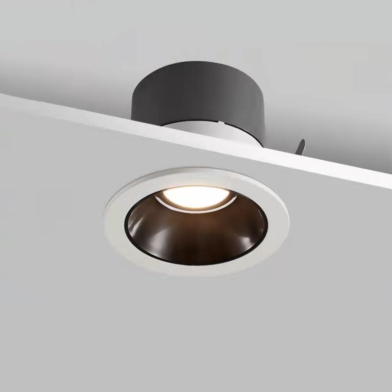 筒灯led射灯家用cob防眩灯高显色吸顶服装店铺超市嵌入式天花筒灯