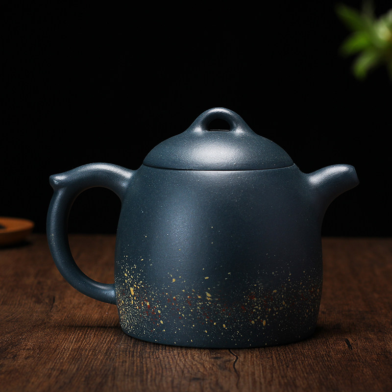 【秦权】一壶送两杯 助理工艺美术师--钱陶峰 宜兴紫砂壶茶壶