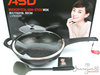 ASD/爱仕达 高端正品 电磁炉通用晶石不粘炒锅 32CM 煎炒两用 ASD/爱仕达 高端正品 电磁炉通用晶石不粘炒锅 32CM 煎炒两用