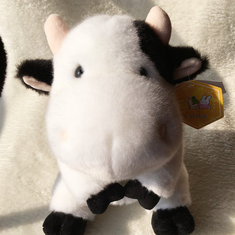 toysclub小奶牛公仔毛绒玩具可爱小牛宝宝坐姿呆萌小肥牛吉祥礼物