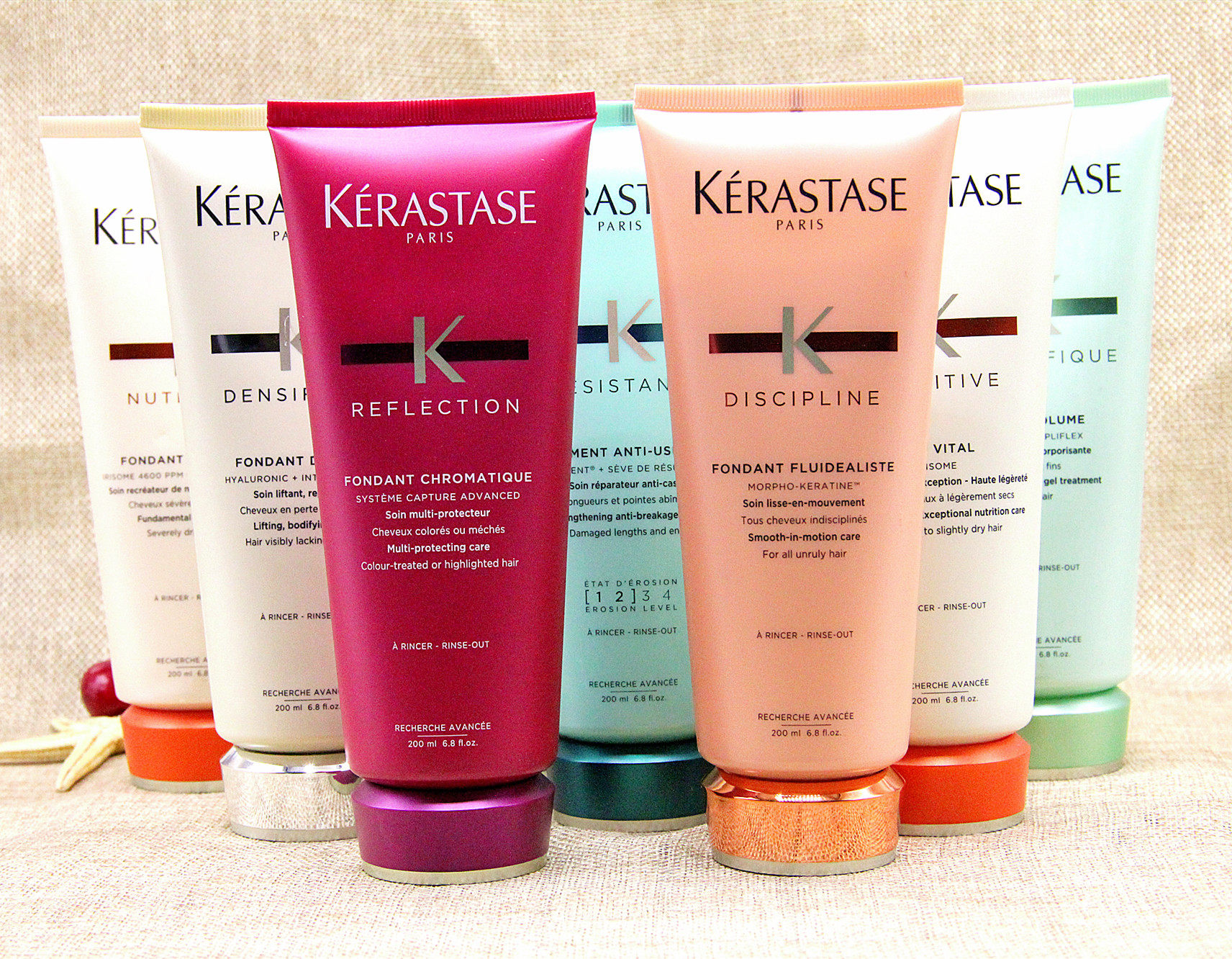 卡诗护发素200ml强韧/蛋白/黑钻/热滋养/黛丝逸柔/赋活/绚亮护色