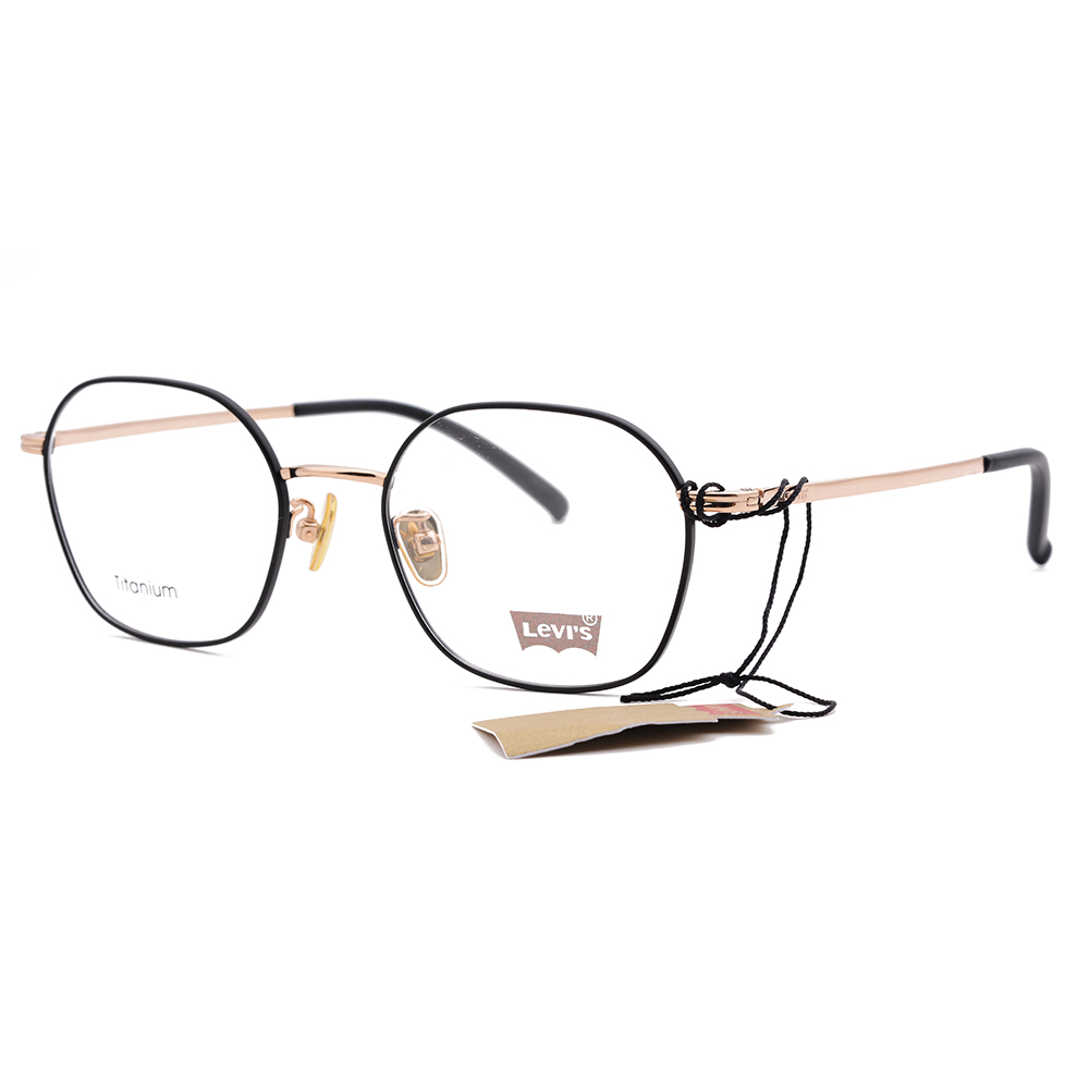 复古方形纯钛全框眼镜架男女学生眼镜框 配近视防蓝光眼镜LS97039
