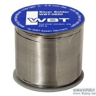 Germany Licensed quality goods WBT 0820 Tin solder Silver 4% 250g 0.8mmin the Audio appliances , Video Appliance Parts , hifi Audio Accessories , Outlet category - from Buy2taobao.com to provide professional Taobao agent buy service