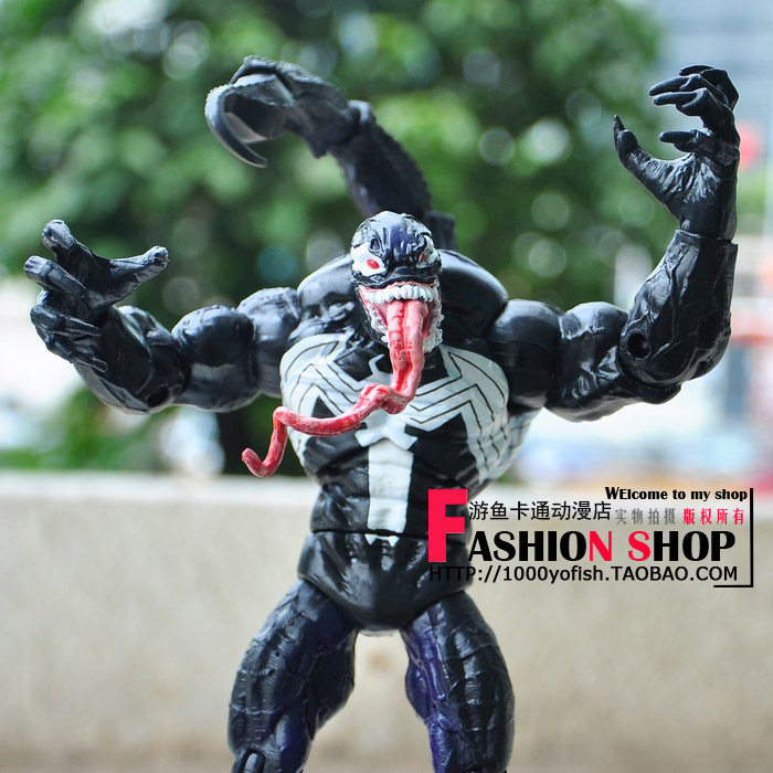 孩之宝 漫画英雄 超凡蜘蛛侠 6寸 蝎子毒液 可动玩具人偶玩偶摆件