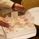 母亲节九宫格纸杯蛋糕装饰摆件仿真康乃馨珍珠仙女妈妈甜品台插件
