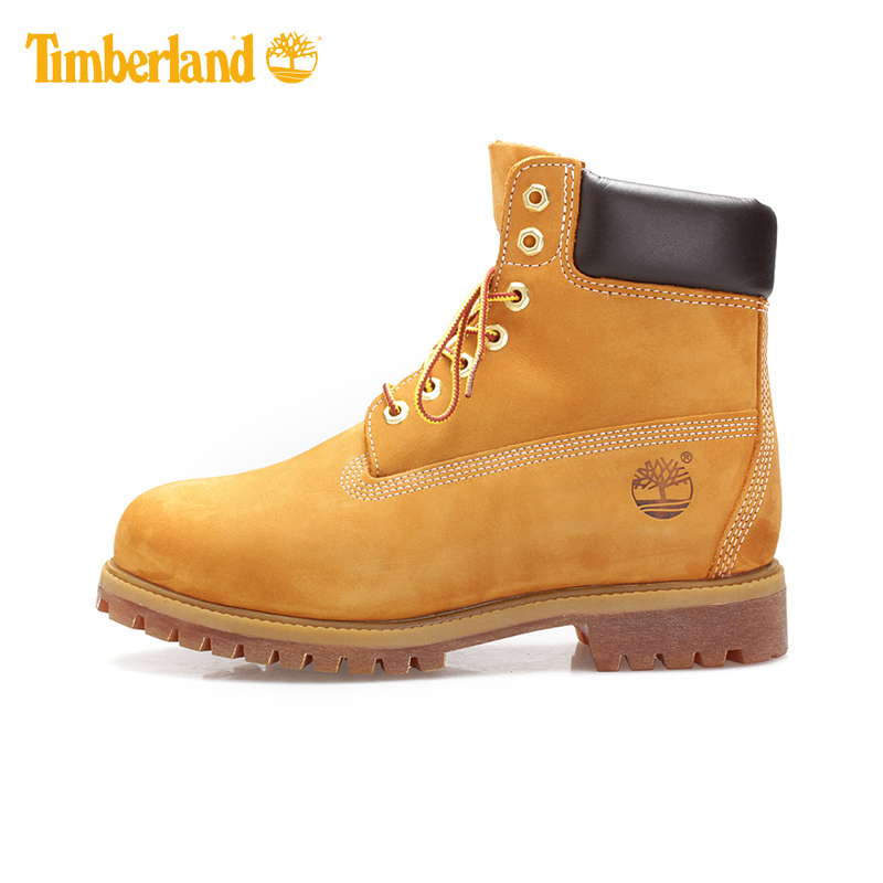 【明星款】Timberland/添柏岚 男牛皮防水经典黄靴|10061