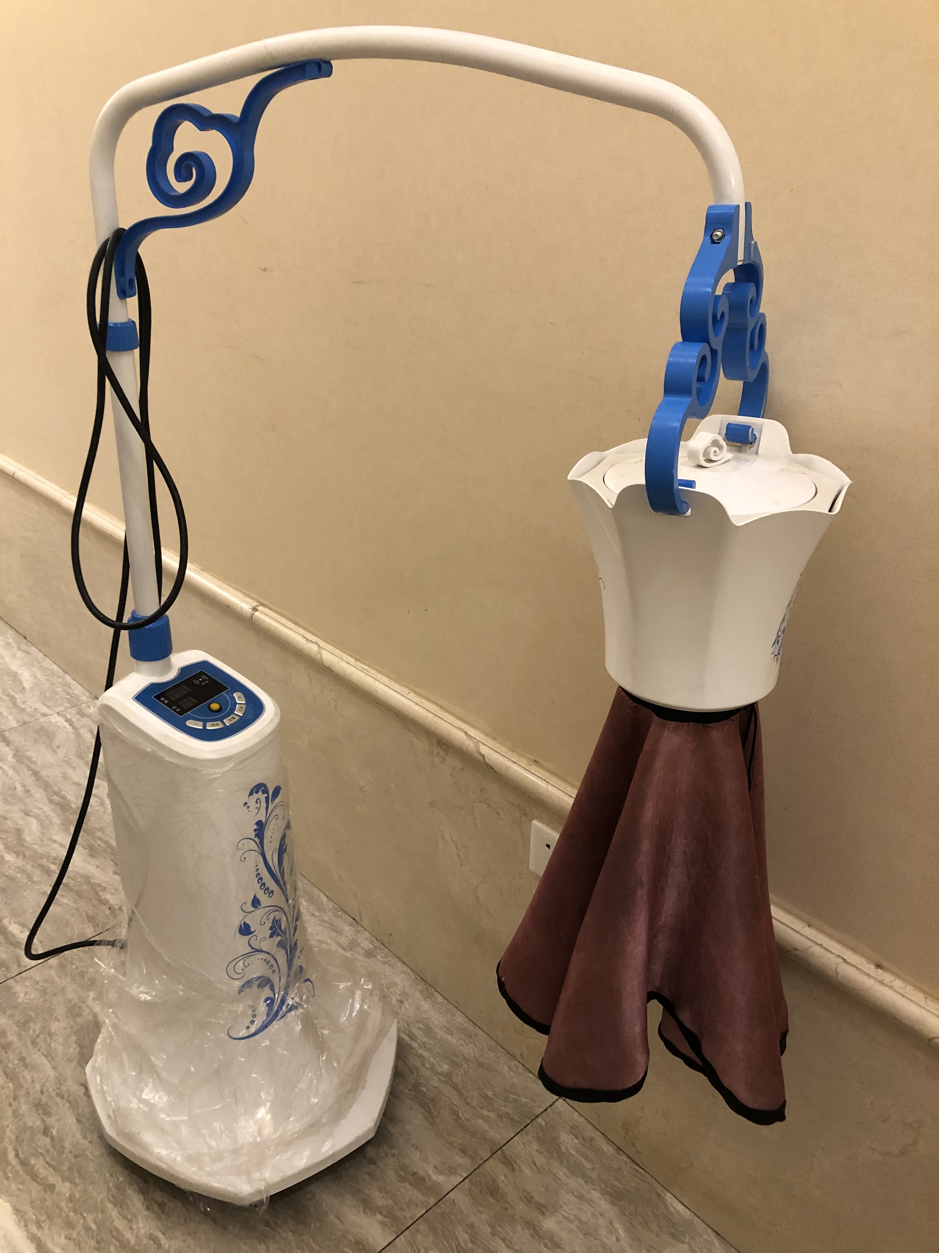 清艾亭艾灸仪无烟立式单头美容院专用家庭用随身全身熏蒸温灸仪器