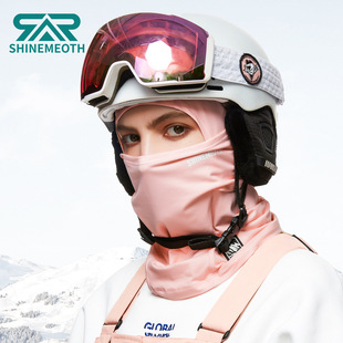 订制牛奶绒成人滑雪头套多功能透气冬季户外雪场全包护脸专业滑雪