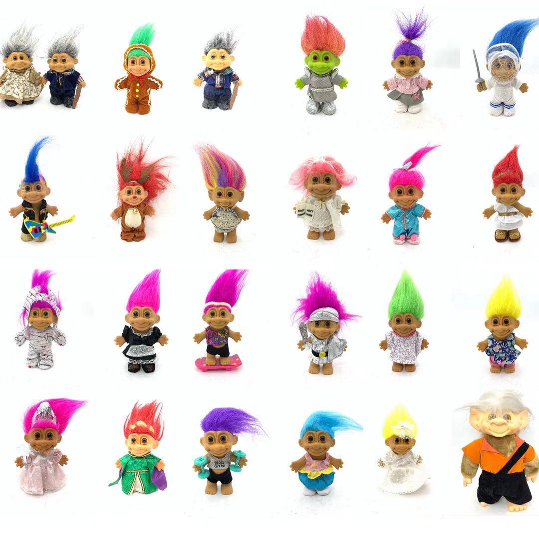 Troll doll 古董 经典 巨魔娃娃 彩色发 姜饼人木乃伊老夫妇等|msdalam kategori mod main/animasi/Zhou Bian/cos/permainan papan, Tangan untuk melakukan/Mini kapsul mainan/Doll/BJD/Soldier, Doll/hiasan/anak patung perkakasan - dari Buy2taobao.com untuk memberikan perkhidmatan ejen Taobao profesional membeli