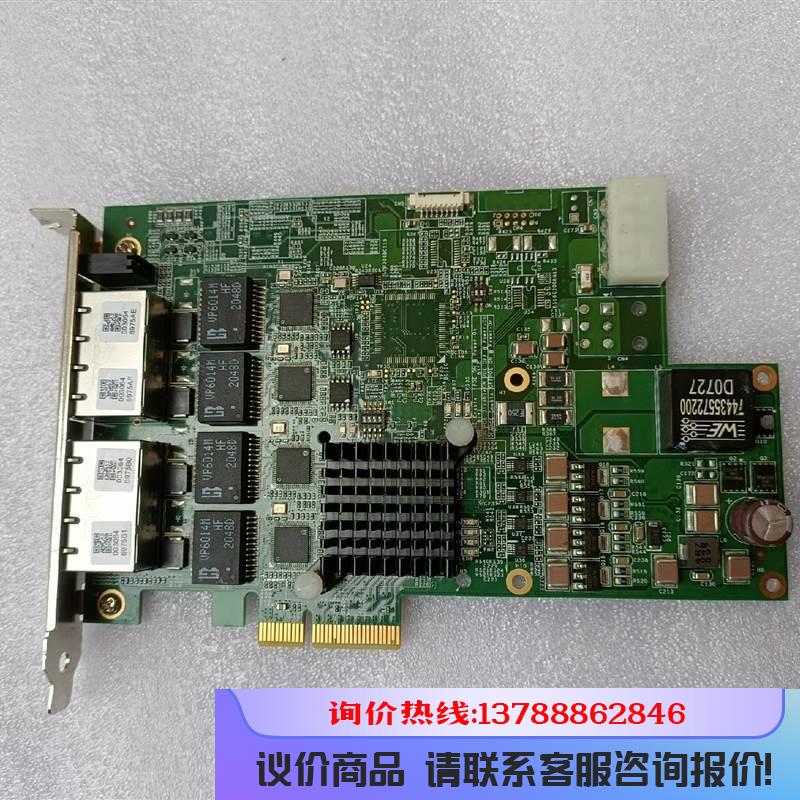 凌华 PCIe-GIE74C 4通道PoE网卡图像采集卡PC议价