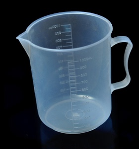 千团精工塑料量杯/称量工具/刻度杯/液体量杯1000毫升 1000ml