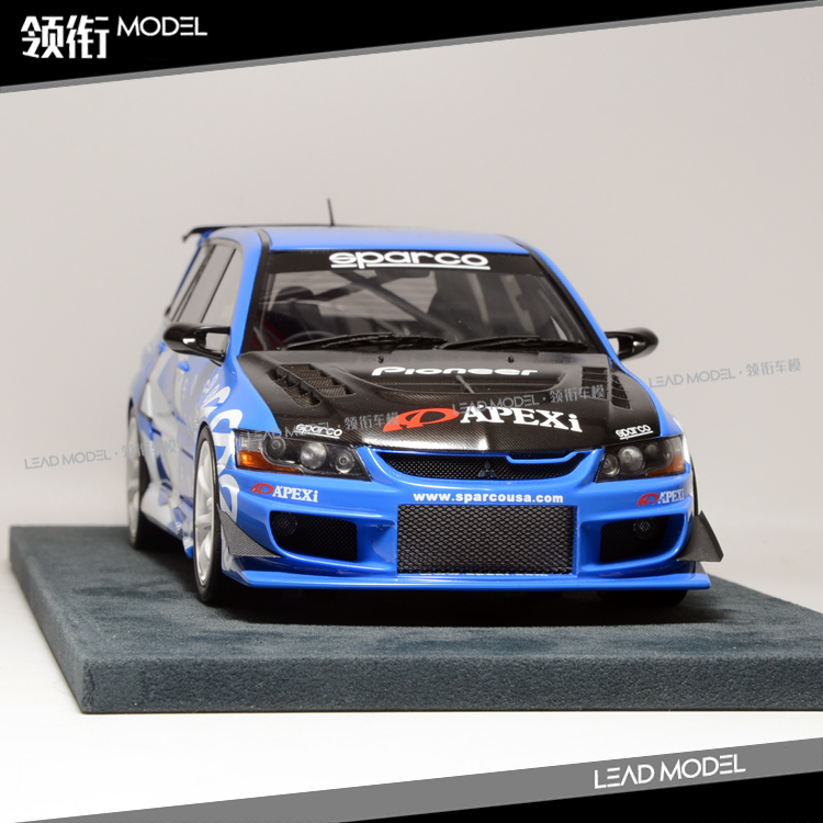现货|三菱 evo9旅行版 varis wagon sparco engup 1/18车模型