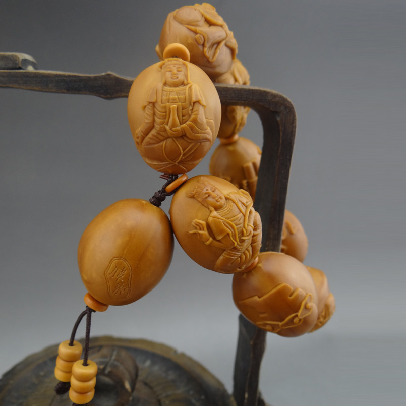 国家级非遗继承人宋水官高徒虞伟东《八宝观音》,极具收藏价值