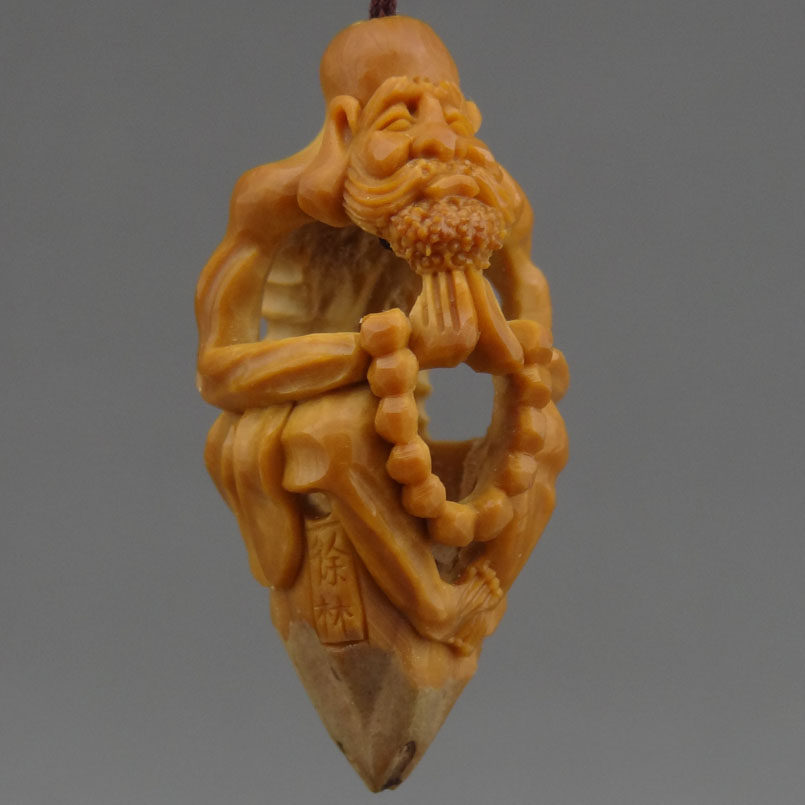 核雕名家徐林《瘦骨罗汉》