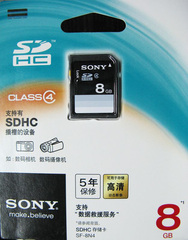 原装SONY索尼DSC-W690/W620/WX100/TX20数码照相机8GB存储/内存卡