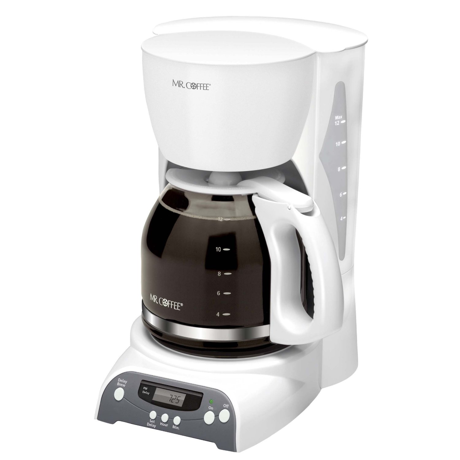 Mr.Coffee-咖啡先生 12杯 可編程濾滴式咖啡機 白色在類目 餐飲具, 咖啡器具, 咖啡機中 - 來自Buy2taobao.com提供專業的淘寶代購服務