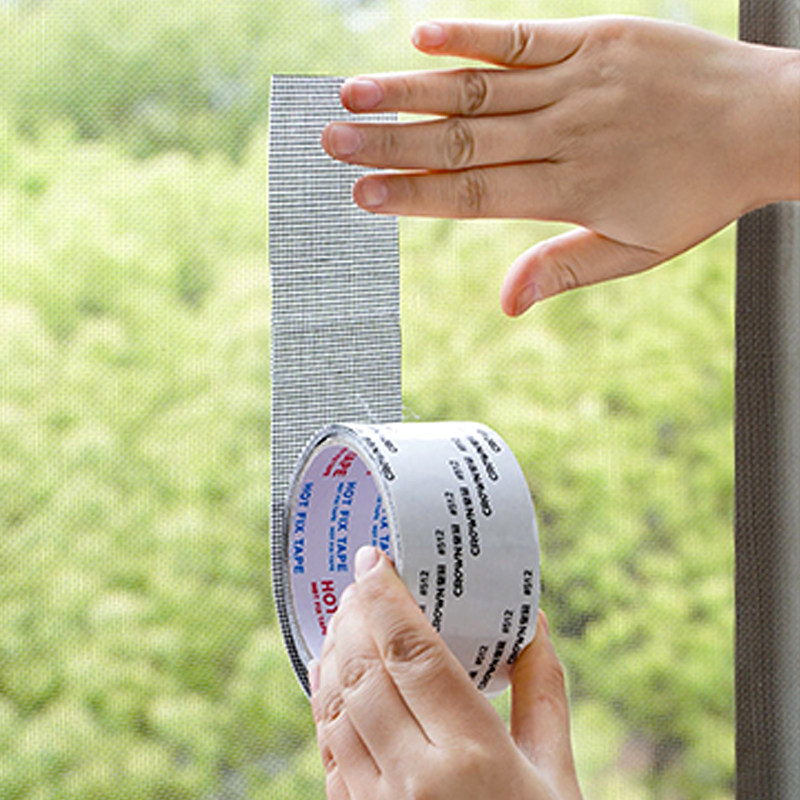 纱窗贴纱门修补贴补洞网家用防蚊子贴纱窗网防蚊网修补片10个装