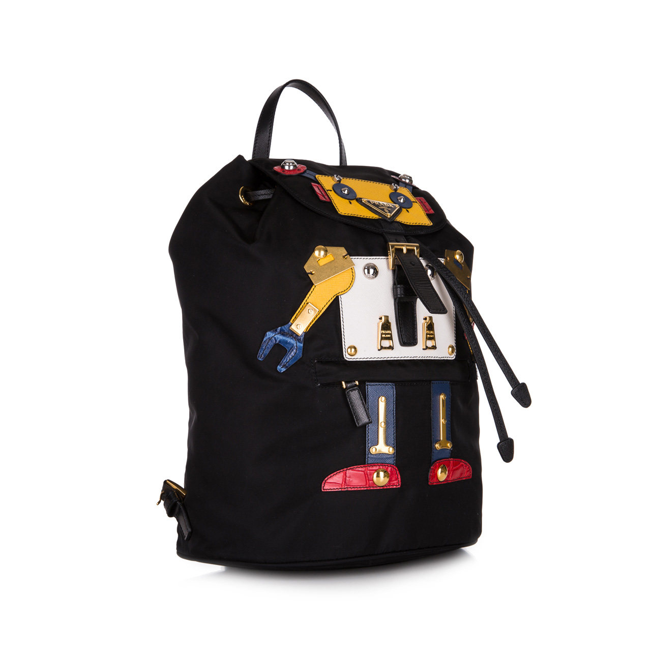 [9.9新]普拉达prada女士双肩包机器人系列未使用