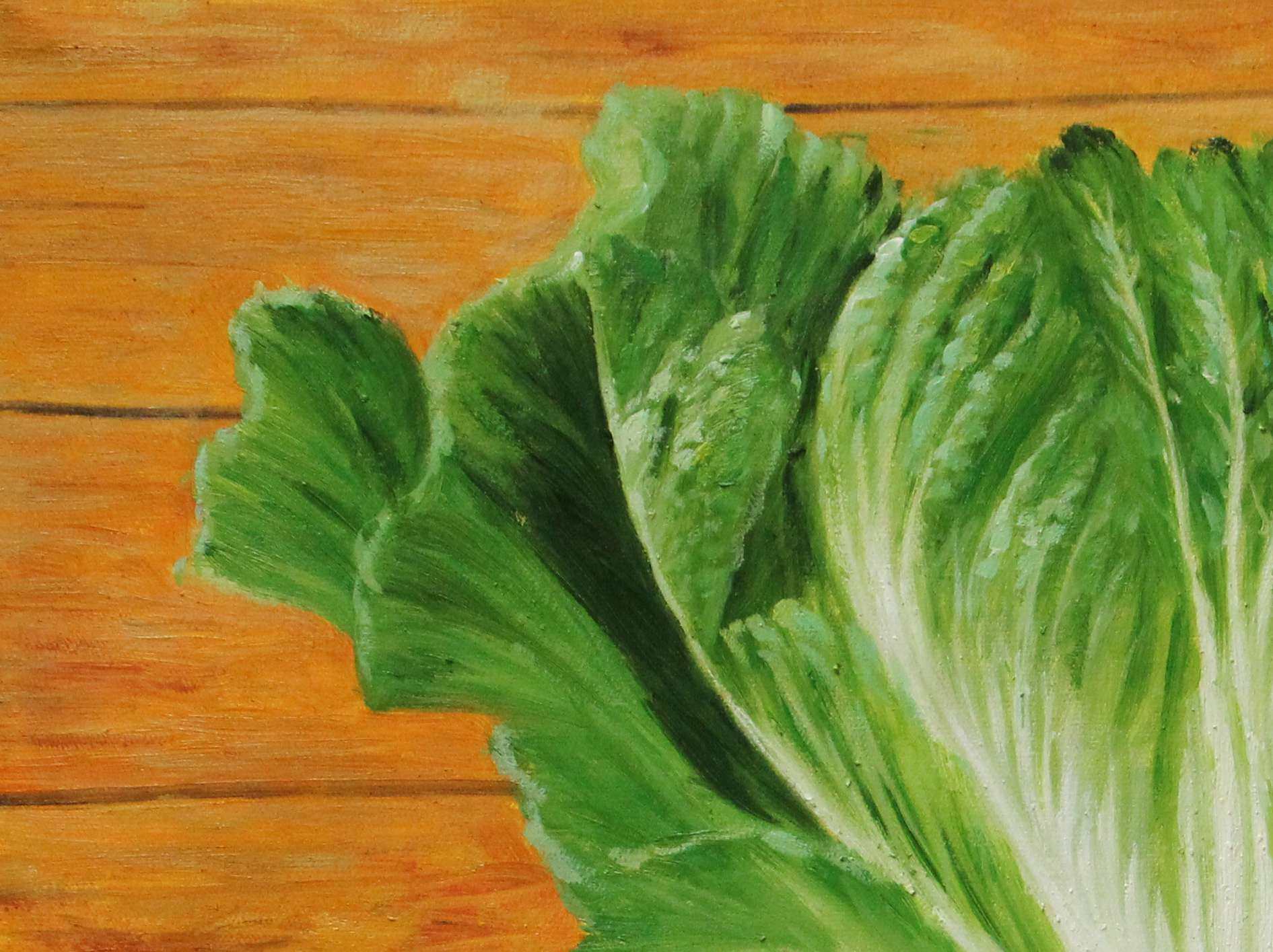 刘要良《蔬菜》 布面油画 何乐不为文化