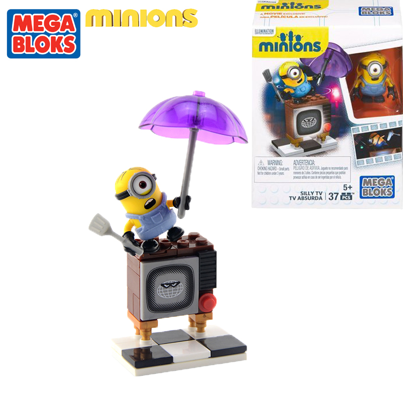 正品美高MEGA BLOKS儿童玩具小黄人大眼萌傻瓜电视机套装CNF49在类目 玩具/童车/益智/积木/模型, 其它玩具中 - 来自Buy2taobao.com提供专业的淘宝代购服务