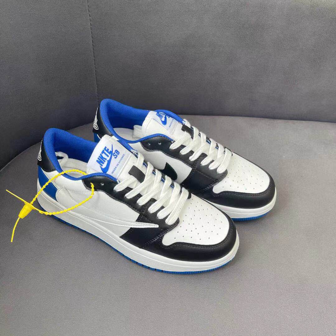 真皮低帮倒钩北卡蓝低帮板鞋2021春秋季新款系带厚底休闲运动女鞋