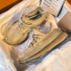 官网正品奢椰子鞋350男款女OG YEEZY脏橙情侣休闲百搭透气运动鞋