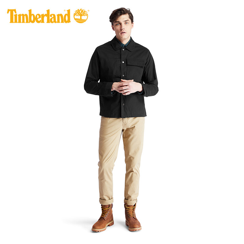 timberland添柏岚男装时尚休闲工装衬衫式外套a2eg7