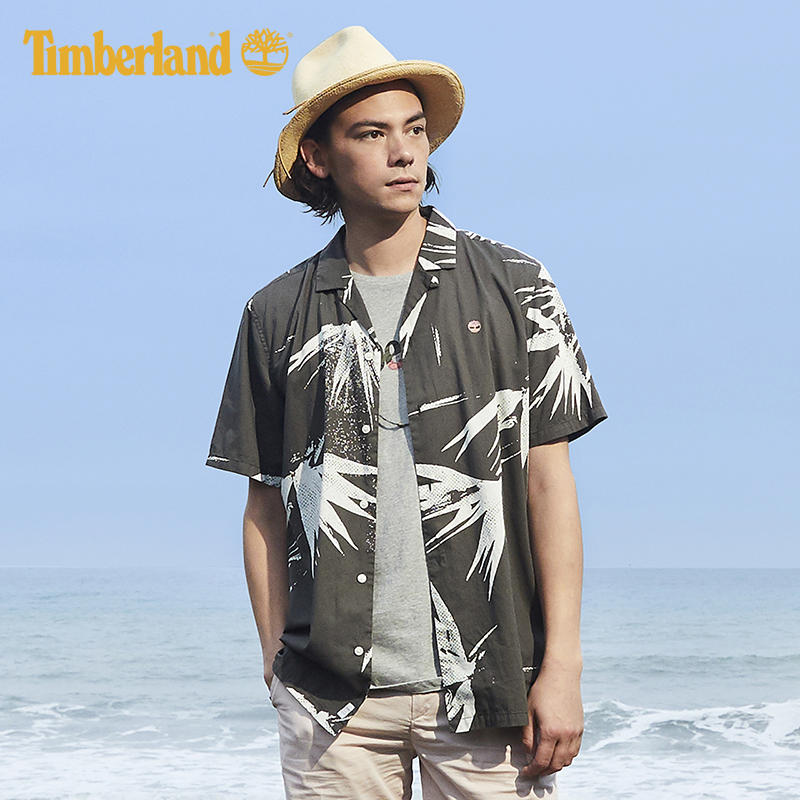 Timberland添柏岚男装19夏休闲度假印花短袖衬衫|A1WQE|ruв категории открытый/альпинизм/в поход/Поездки товаров, открытый одежды, верхняя одежда, верхняя одежда - от Buy2taobao.com для оказания профессиональной услуги покупки агента Taobao