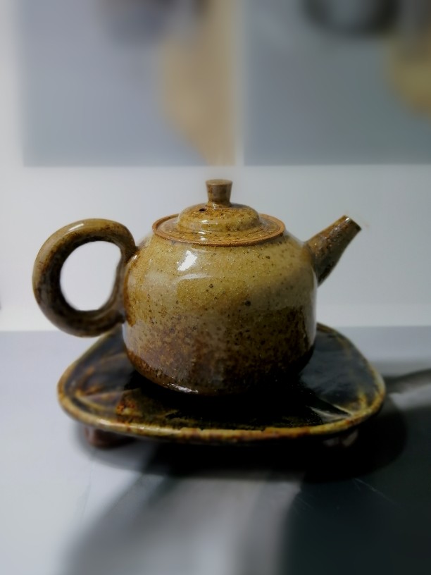 （鱼家手作陶器） 手作 单壶 茶壶 手工 纯手工 陶瓷 陶泥 茶壶