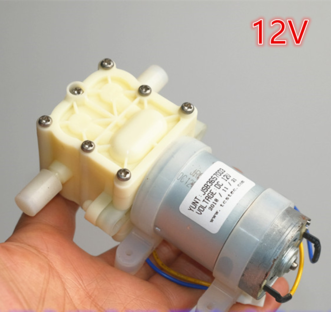 12V 24V 2分口555隔膜泵RO膜净水机自吸泵增压泵饮水机电脑水冷泵