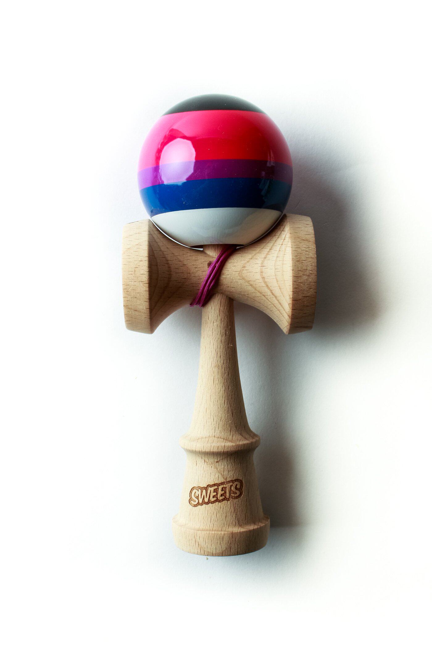 美国进口剑玉品牌sweetskendamaprimestripeslushy剑球