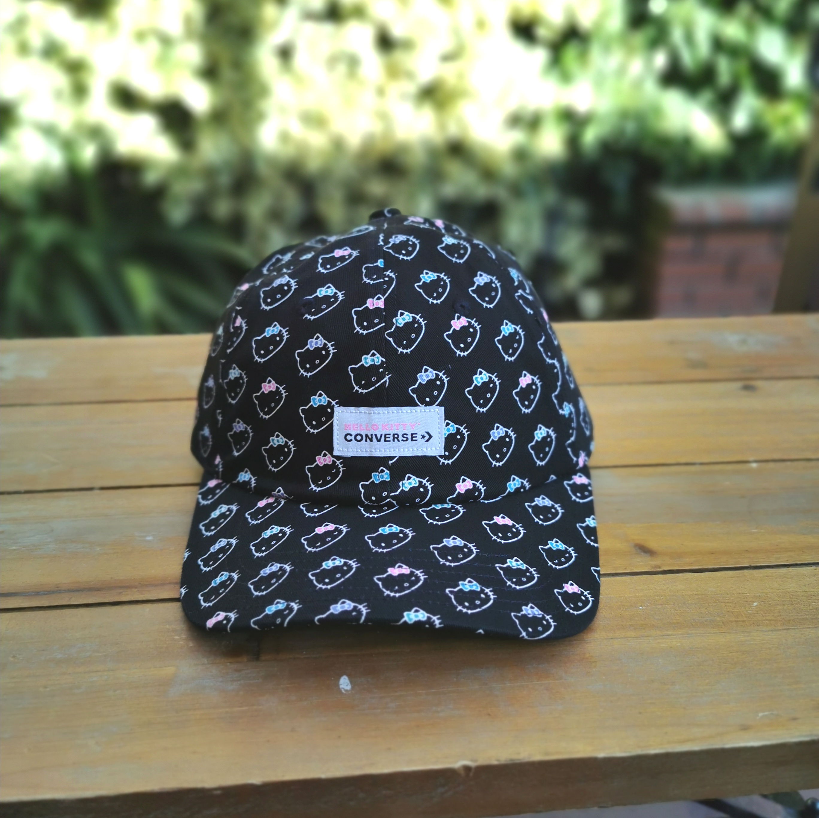 美国直邮代购 CONVERSE X HELLO KITTY 联名款满印棒球帽 可调节|ruв категории Аксессуары, шляпа - от Buy2taobao.com для оказания профессиональной услуги покупки агента Taobao