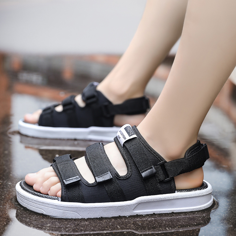 Sandals summer one word Sandals slipper Dual use Korean Edition Versatile leisure time non-slip Warrior man Beach shoesin the Men's Shoes, Sandals category - from Buy2taobao.com to provide professional Taobao agent buy service