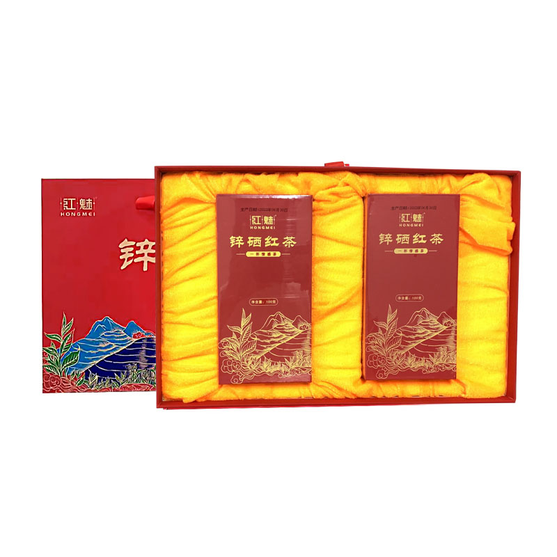 贵州2024新茶特级红茶工夫红茶凤岗锌硒茶花果蜜香型嫩芽炒青茶叶
