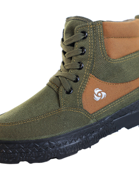 3539正品解放鞋男高帮户外登山帆布鞋胶鞋作训鞋耐磨防滑鞋劳保鞋