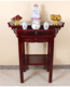 新中式仿古榆木实木禅意翘头供桌家用供佛桌条几客厅佛龛香案条案