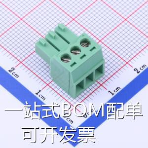 PF350-C03ASMN1 插拔式接线端子 3.5mm 1x3P 排数:1 每排P数:3 原