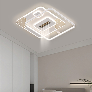 现代简约新款轻奢大气长方形客厅大灯卧室餐厅吸顶灯智能LED灯具