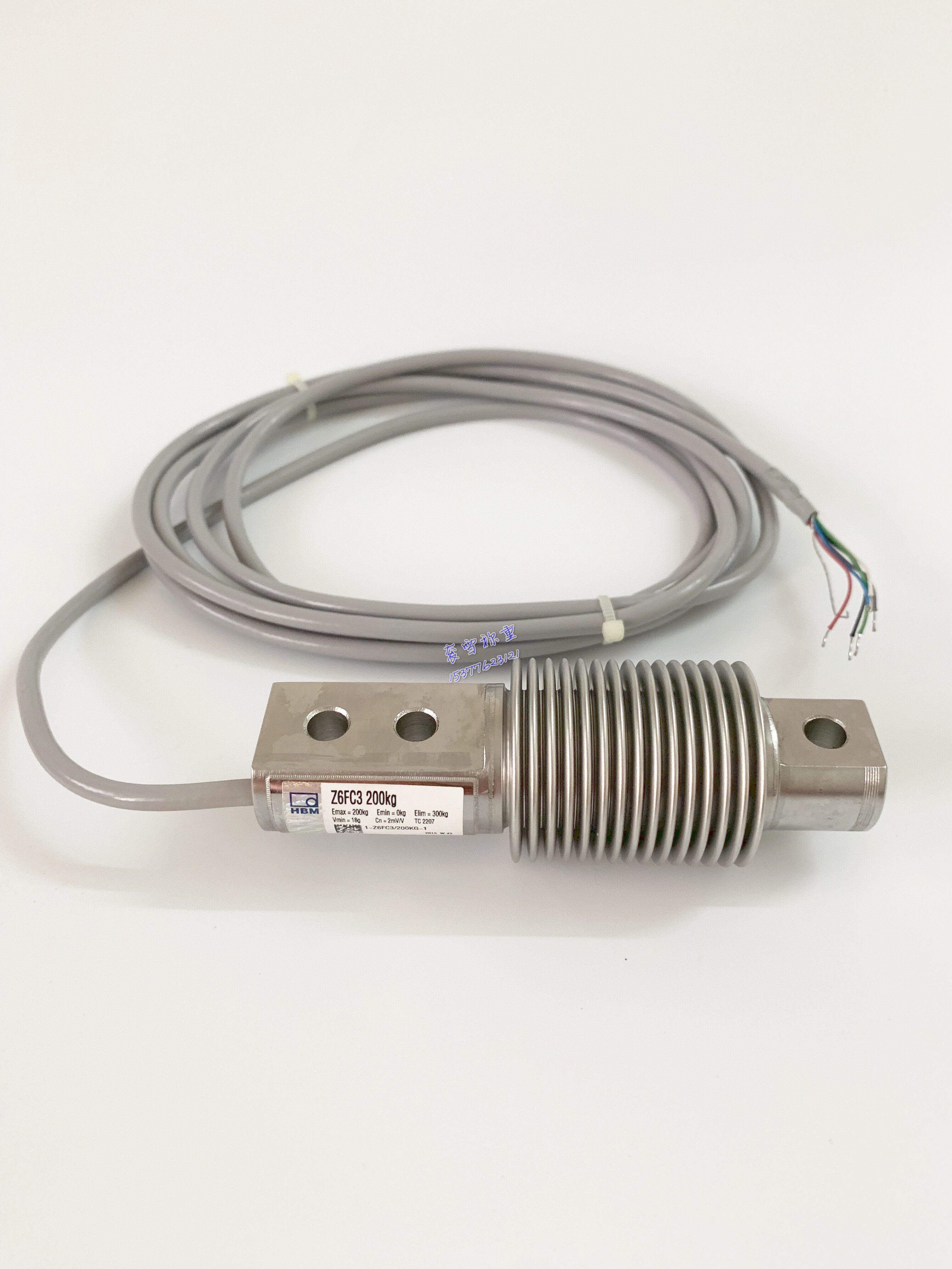 德国hbm波纹管称重传感器z6fc3 50 100 200 kg电子感应器
