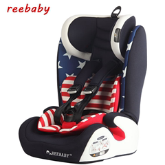 REEBABY儿童安全座椅9个月-12岁宝宝婴儿汽车用坐椅车载