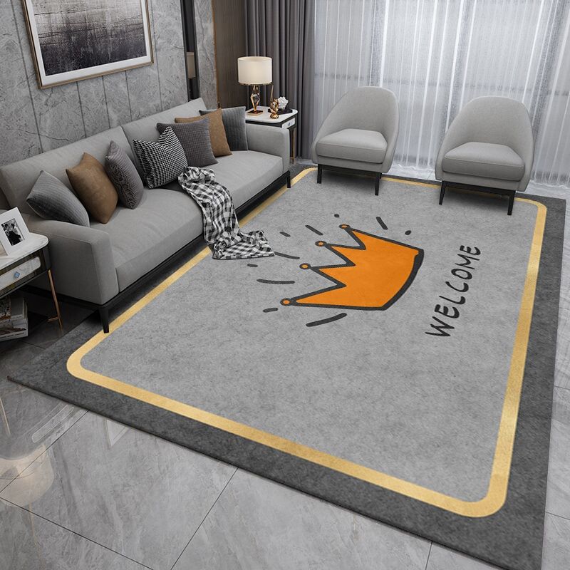 轻奢高级客厅地毯免洗现代简约北欧沙发茶几毯卧室家用大面积地垫
