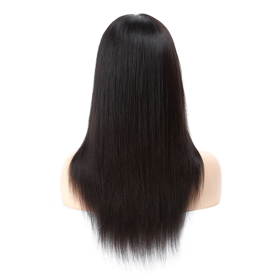 9A Lace Front Human Hair Wigs Straight Peruvian Hair Wig在类目 美发护发/假发, 假发, 整顶假发中 - 来自Buy2taobao.com提供专业的淘宝代购服务
