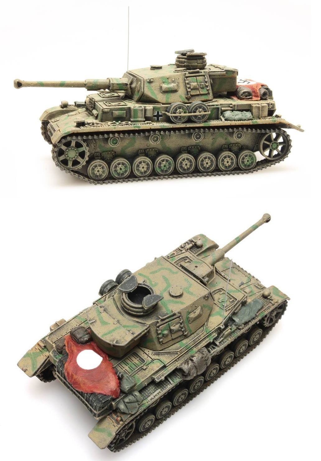 f2坦克四号德军iiww387320artitec成品ho坦克