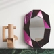 丹麦reflections现代简约水晶玻璃穿衣镜卧室异形镜客厅艺术镜子