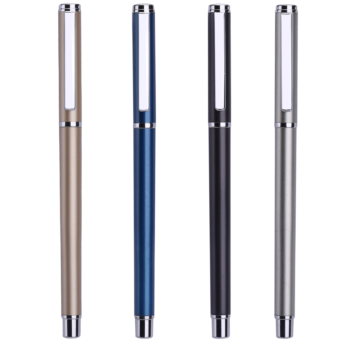 得力文具S82-01笔杆中性笔水笔碳素笔办公签字笔笔碳素笔0.5m单只