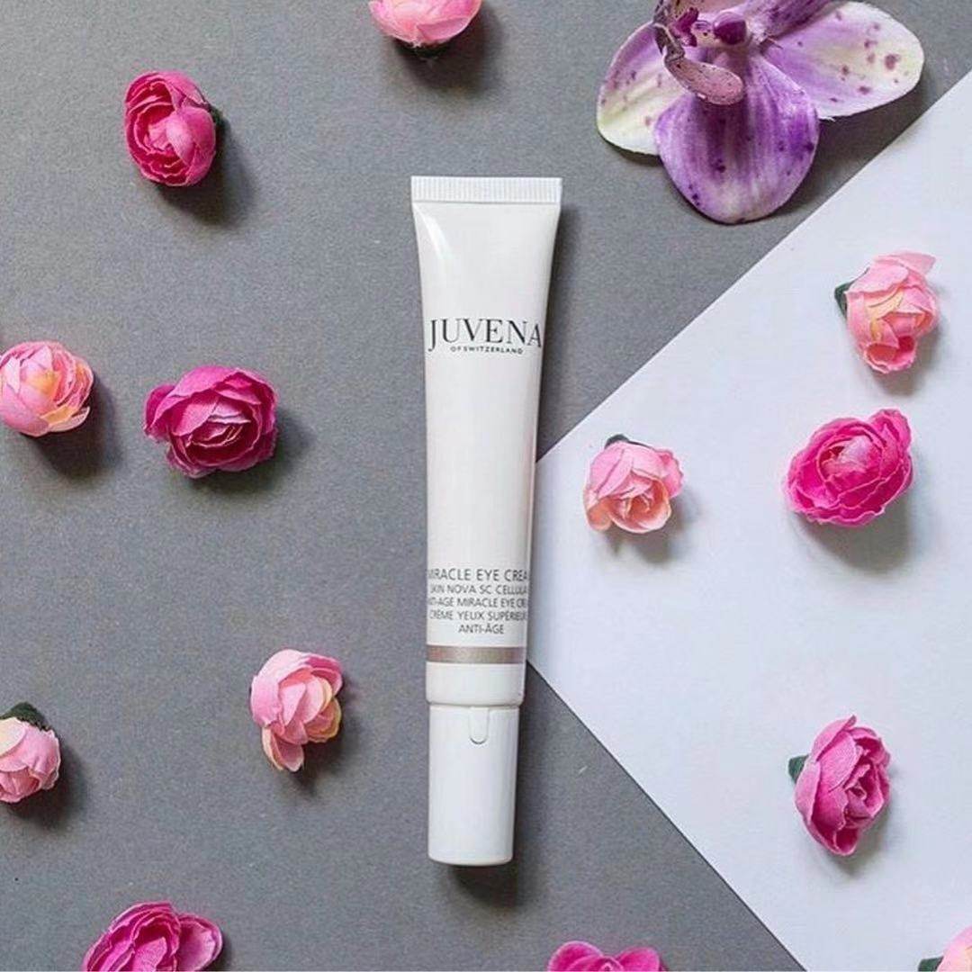 现货 瑞士juvena柔俪兰奇迹活润亮彩眼霜抚纹提拉眼周按摩头 20ml