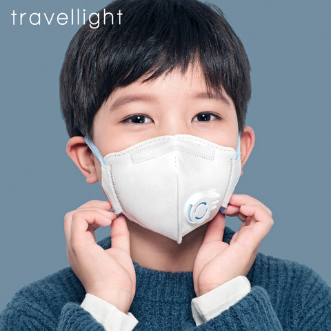 Travellight儿童口罩Pm2.5防雾霾女童男童宝宝小孩专用冬防寒n95