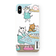 日本创意漫画猫咪 苹果14 PRO iphone13 12 11 pro Max 手机壳